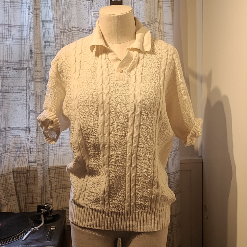 Vintage London Fog S/S knit sweater